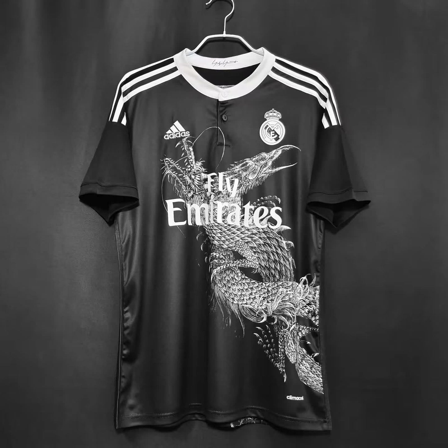 14-15 Real Madrid Black Dragon Jersey No.7 C Ronaldo