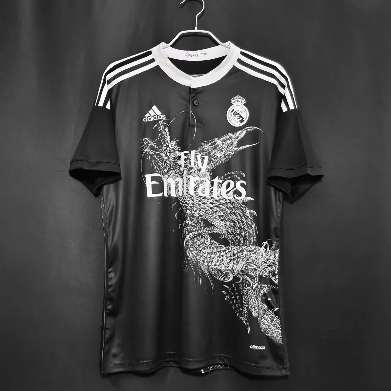 14-15 Real Madrid Black Dragon Jersey No.7 C Ronaldo