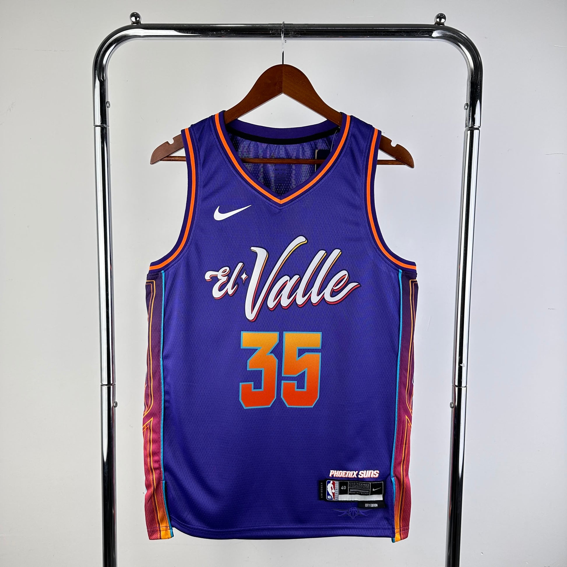 24 Season Suns City Edition 35 # Durant