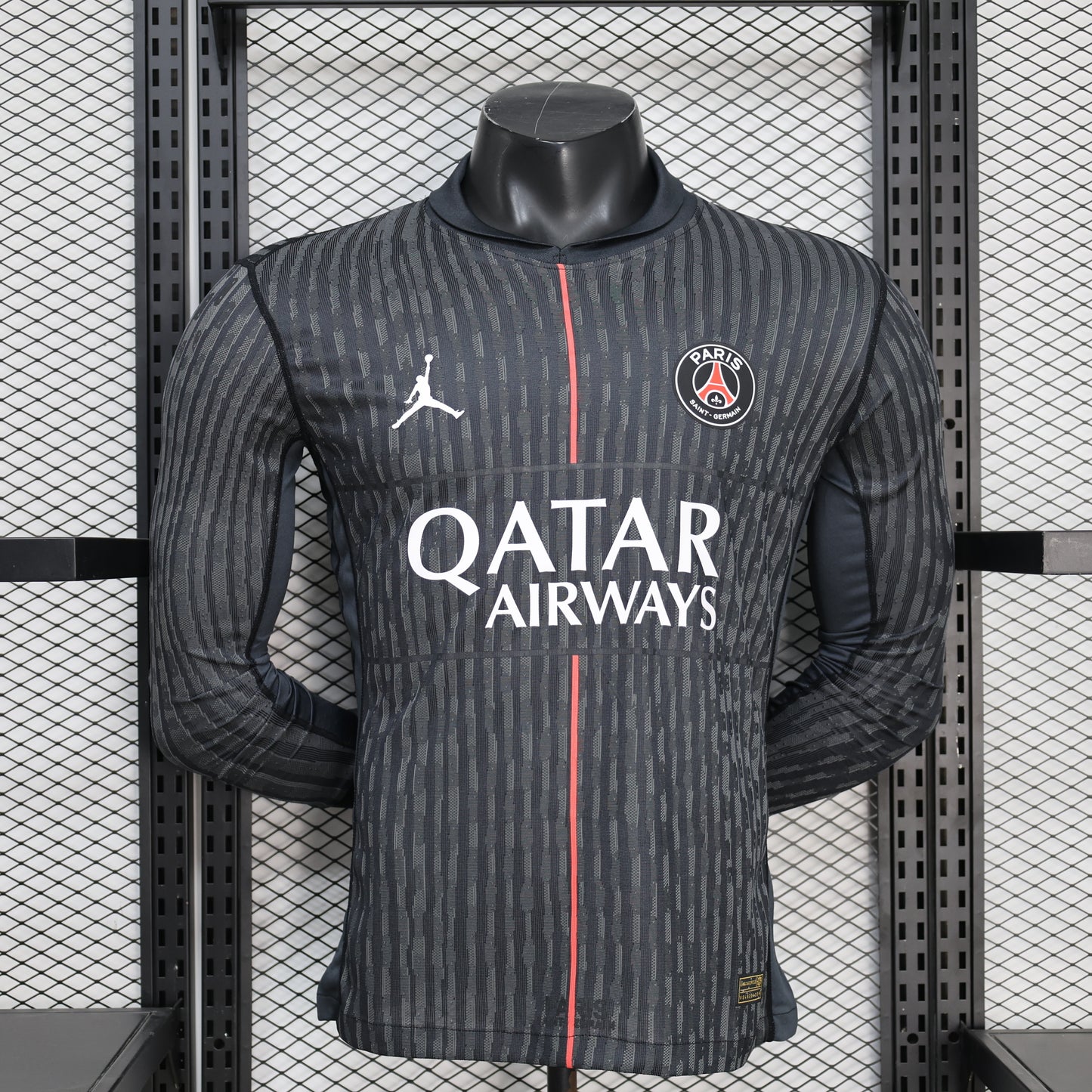 2025/26 PSG third away long sleeved player version football jersey S-XXL