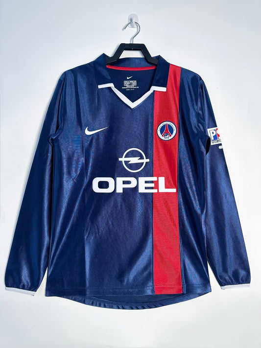 Retro 2001/02 PSG home long sleeved S-XXL
