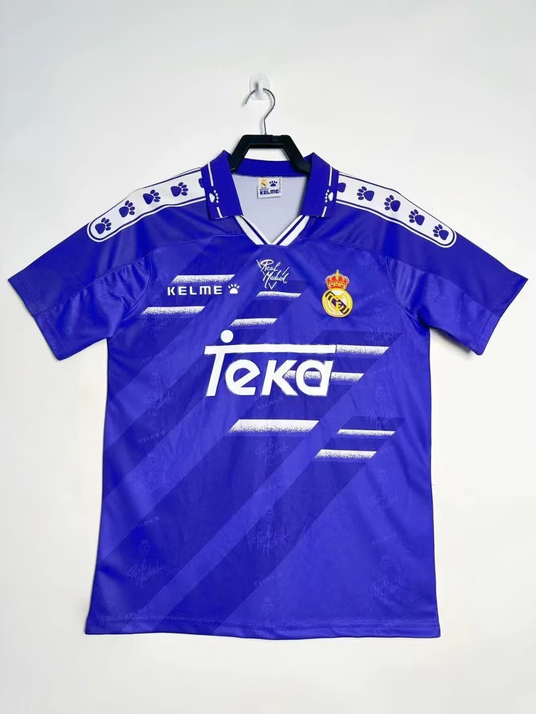 Retro 1994/96 Real Madrid away S-XXL