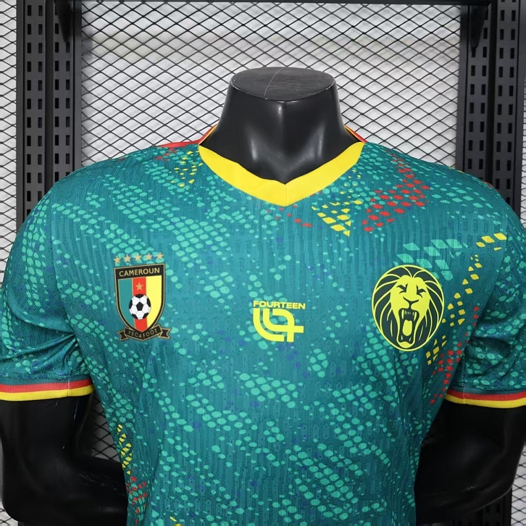 /27 Cameroon Home Player Edition Yupoo Soccer Jerseys S-XXL5