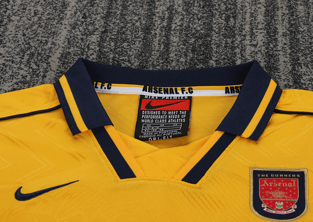 Retro Kids 1996/97 Arsenal away football shirt&amp;Size16-287