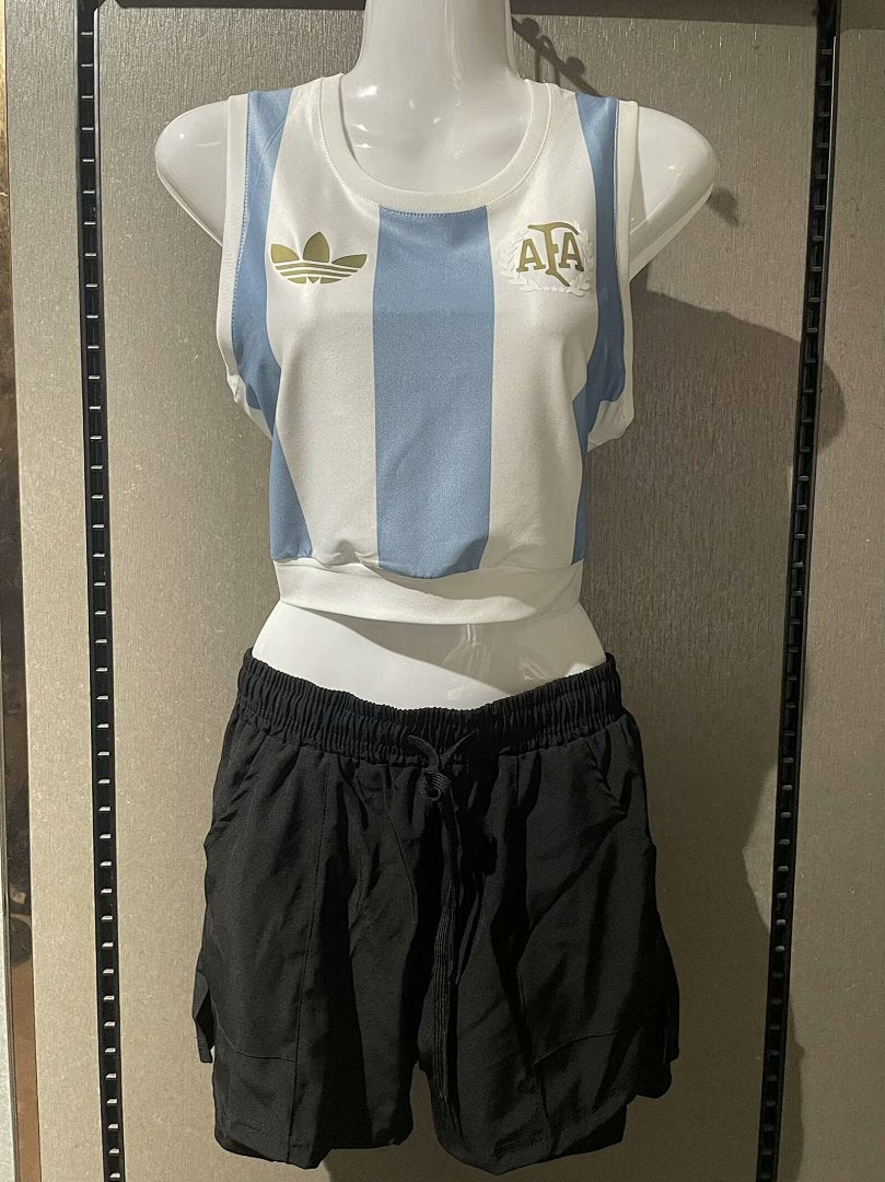 /26 Women's Yoga Vest # Argentina S-XL3