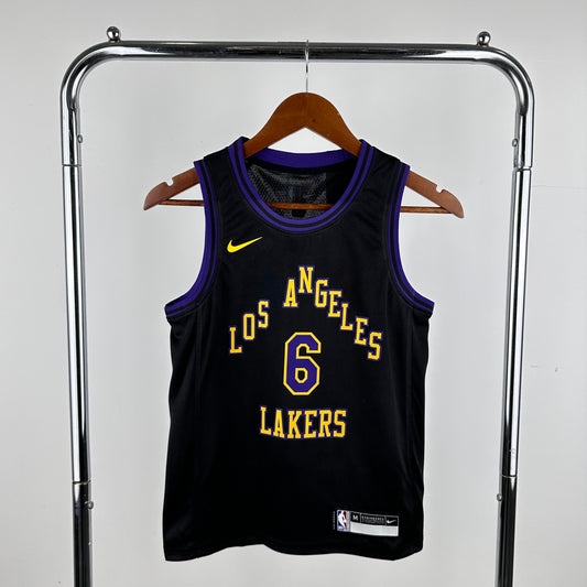 NBA Kids: 24 Season Lakers City Edition 6 # James