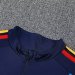 /27 Spain Royal Blue Half Pull Training Suit Yupoo Soccer Jerseys (Adults&amp;Kids)7