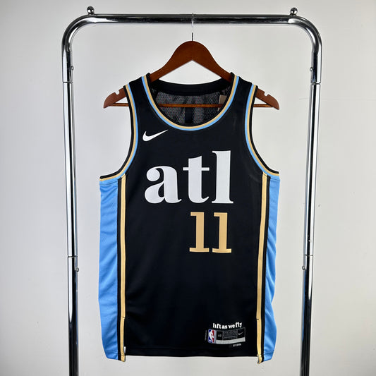 24 Season Atlanta Hawks City Edition 11 # Young