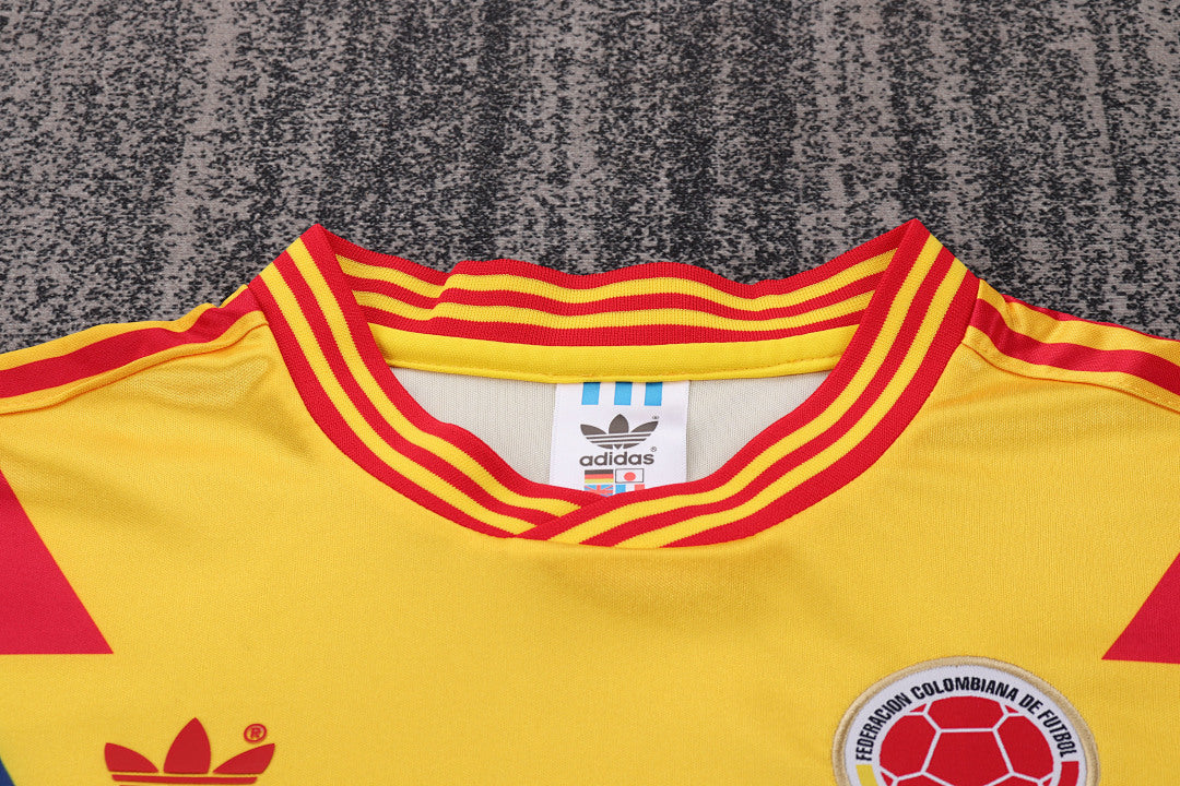 Retro Kids 1990 Colombia Home Football Shirt&amp;Size16-287