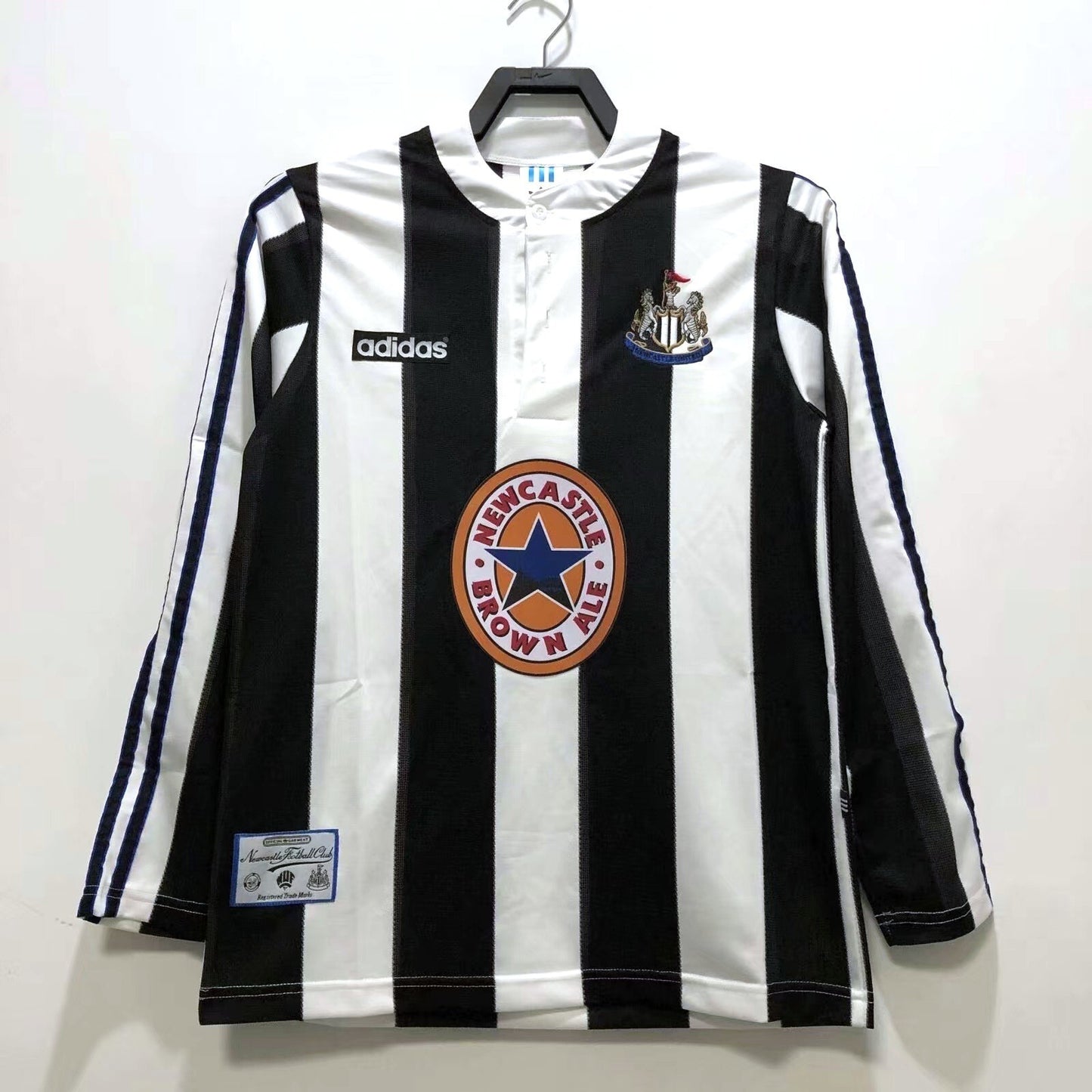 Retro 1994/96 Manchester United home long sleeved football jersey S-XXL