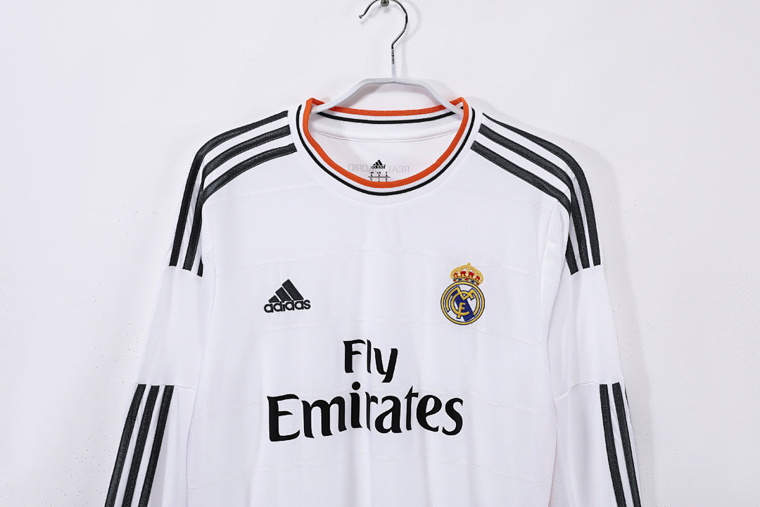 Retro 2013/14 Real Madrid home long-sleeved shirt S-XXL6