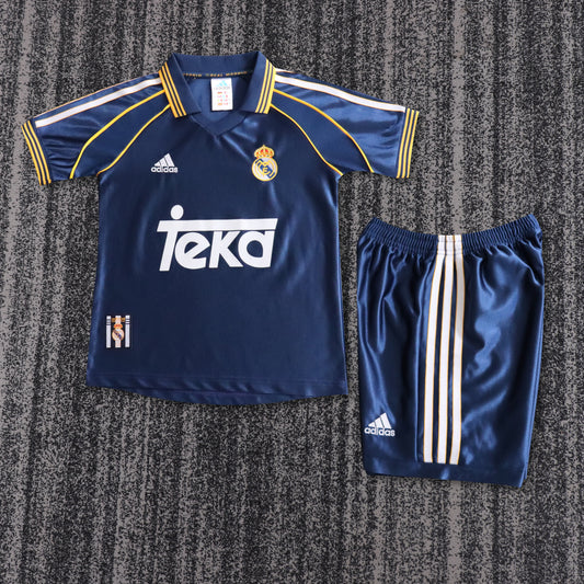 Retro Kids 1998/00 Real Madrid Second away Size: 16-28