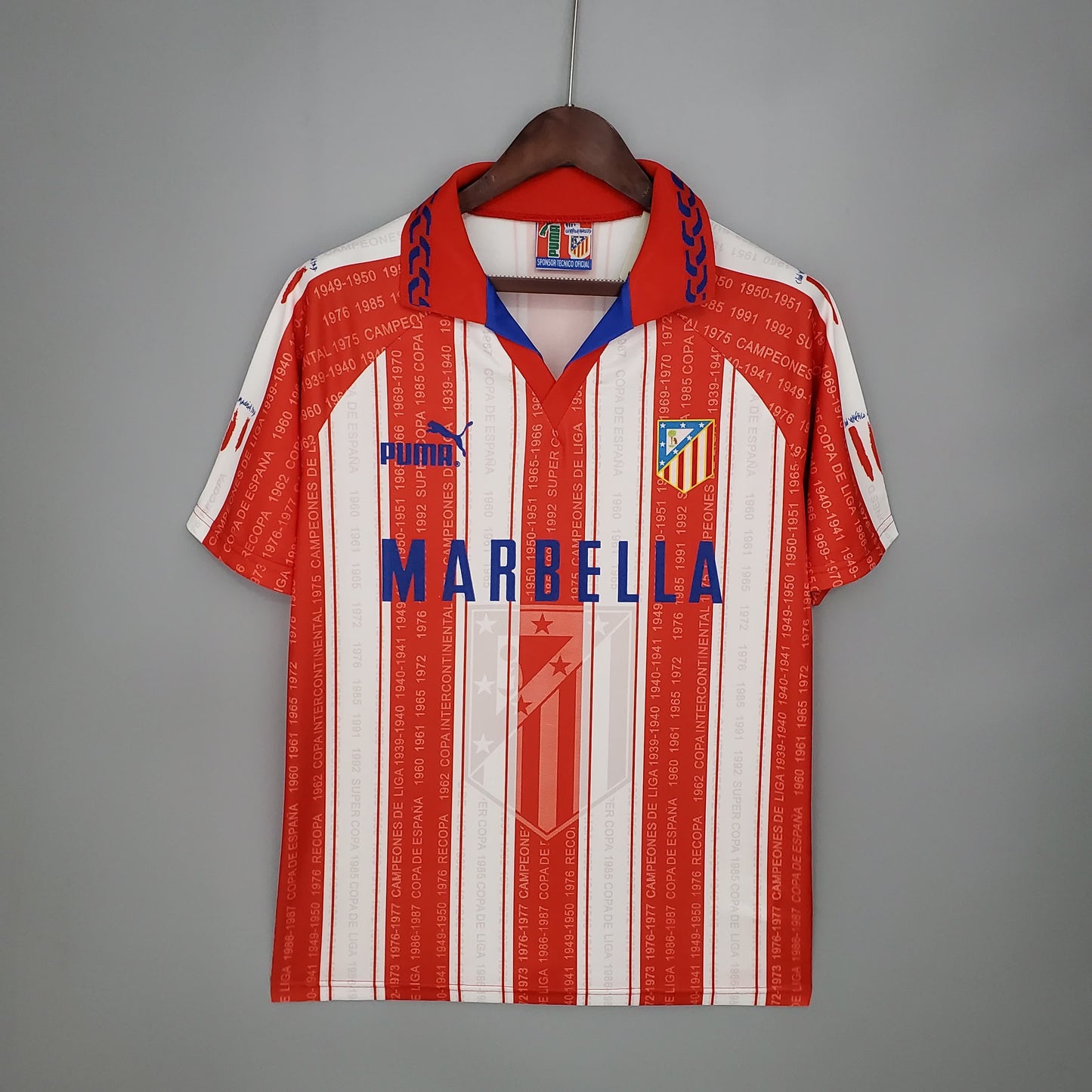 Retro Atletico Madrid 95/96 home S-XXL