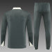 /26 Chelsea Army Green Half Pull Training Suit (Adults&amp;Kids)7