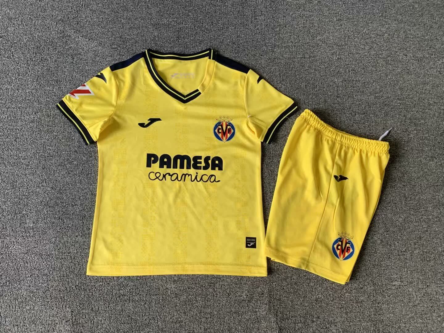 24/25 Kids Villarreal Home Size: 16-28