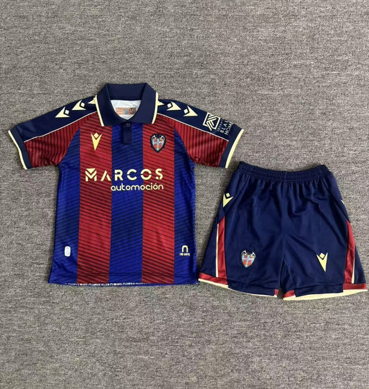 2025/26 Kids Levante Home Yupoo Soccer Jerseys&amp;Size 16-28