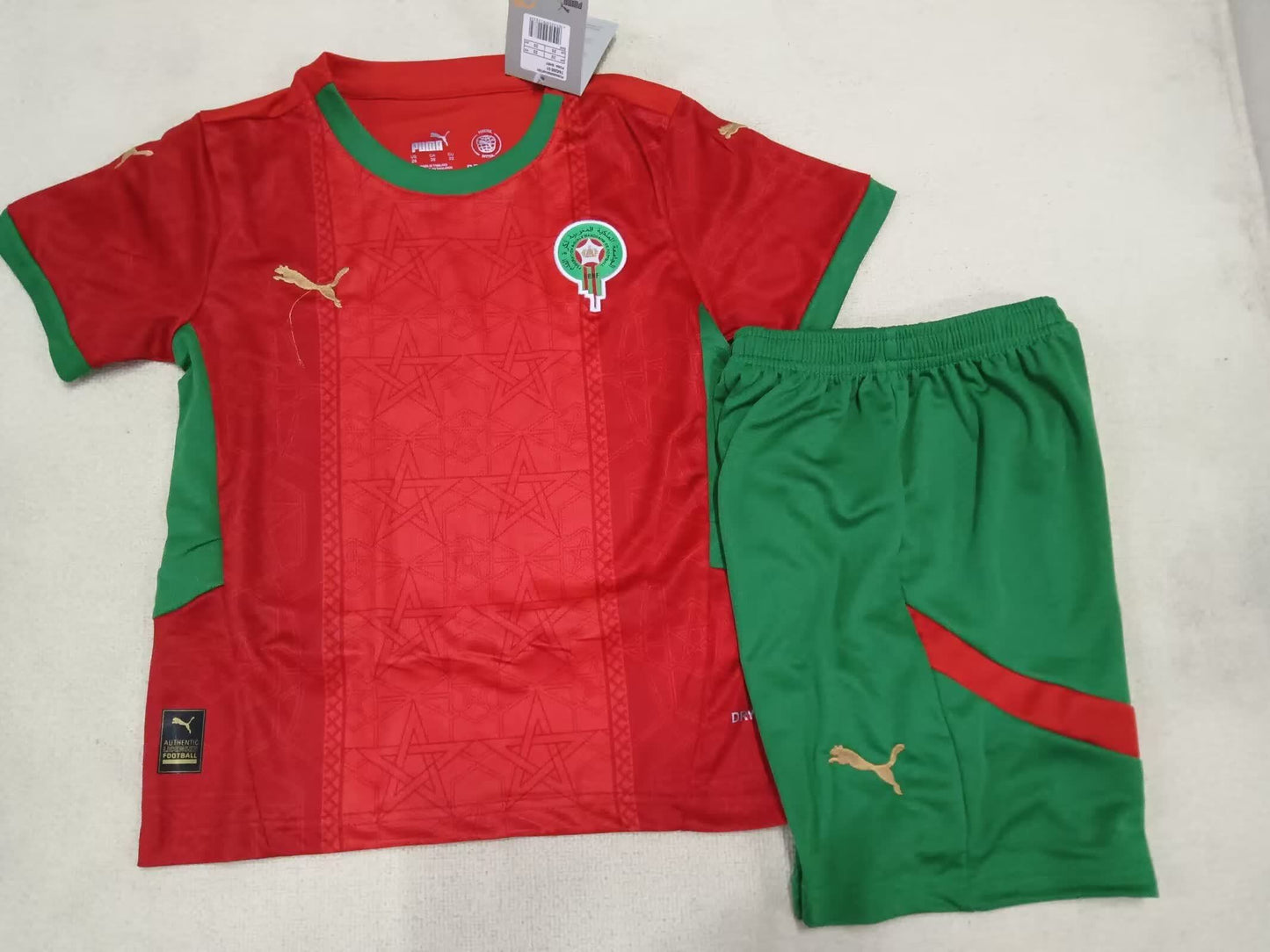 24/25 Kids Morocco Home Size: 16-28