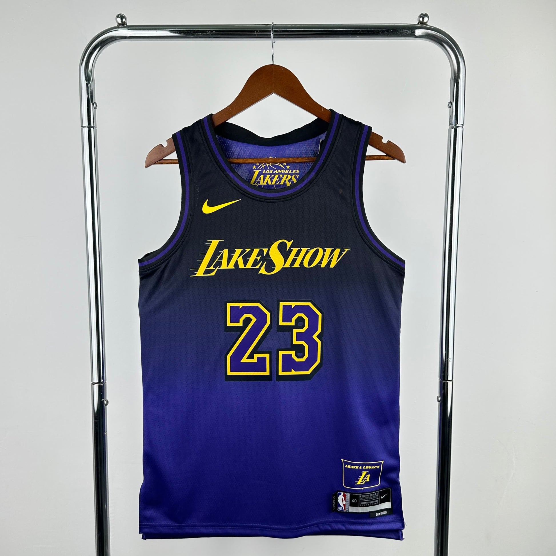 25th season Lakers City Edition 23 # James