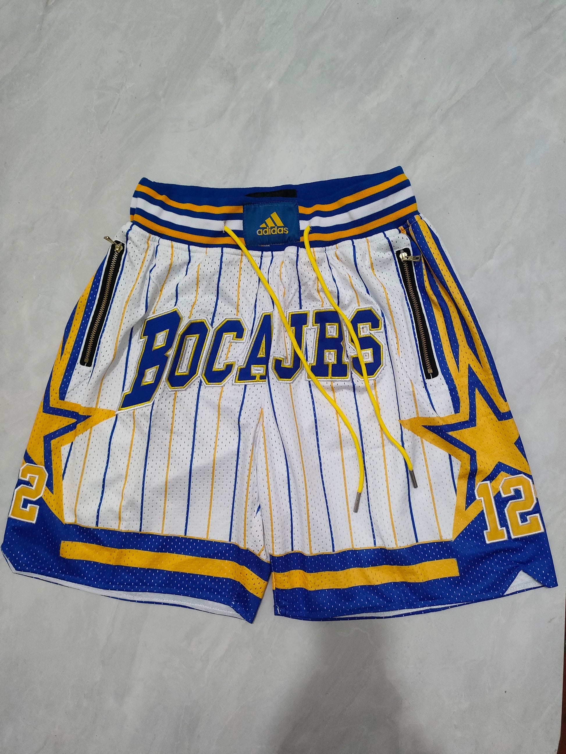NBA BOCAJRS Pacers White Pocket Shorts S-XXL