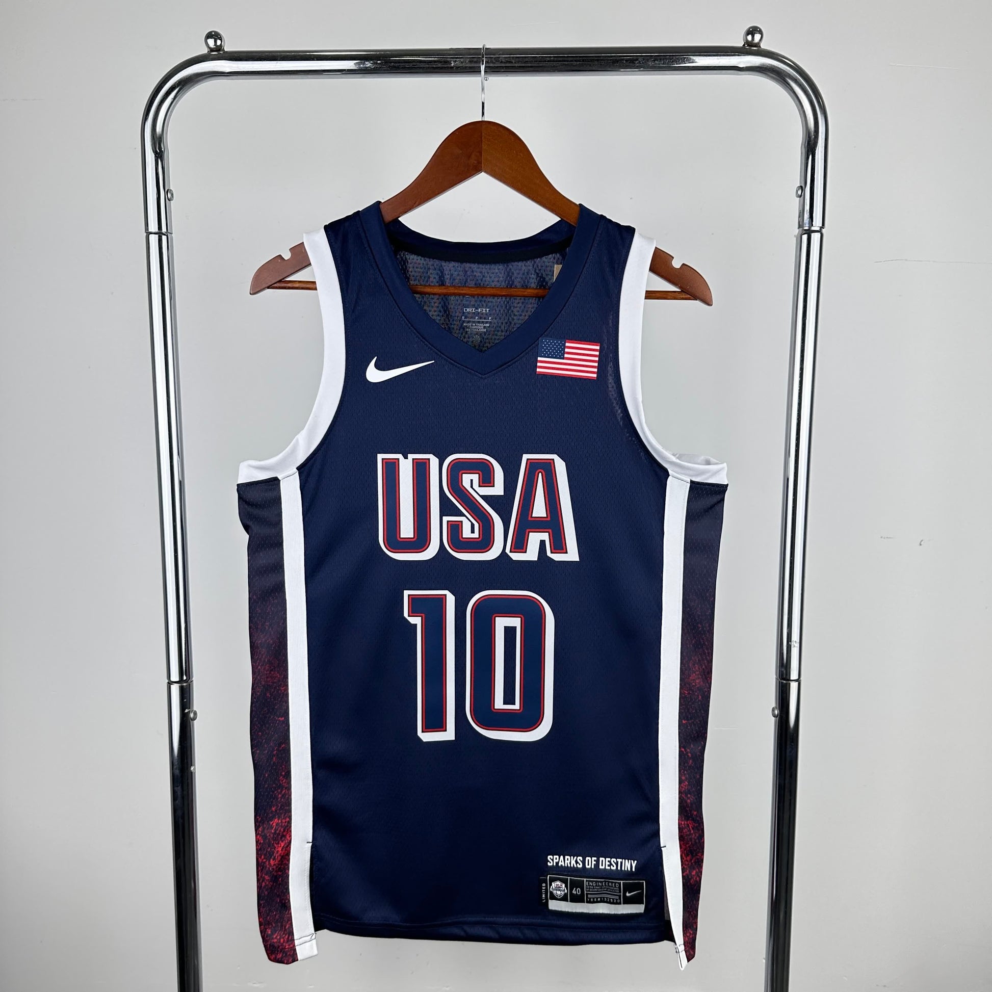2024 Olympic Games US team navy blue 10 # Tatum