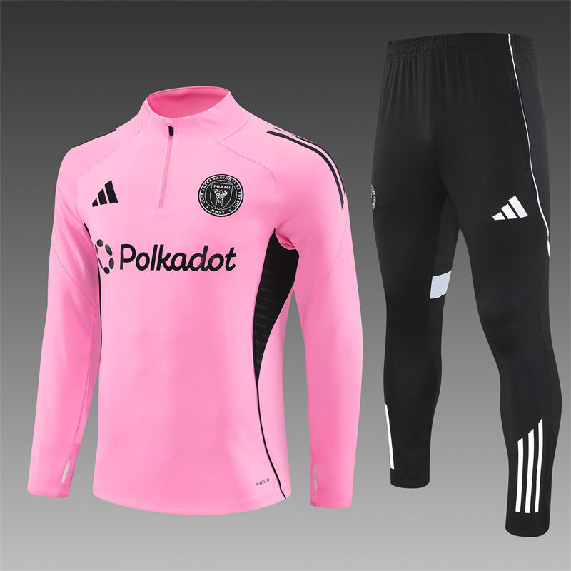 2025/26 Miami Pink Half Pull Training Suit (Adults&amp;Kids)