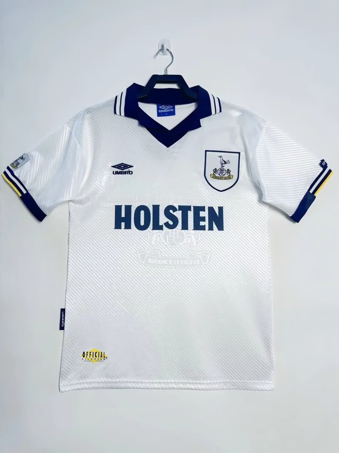 Retro 93/95 Tottenham home S-XXL
