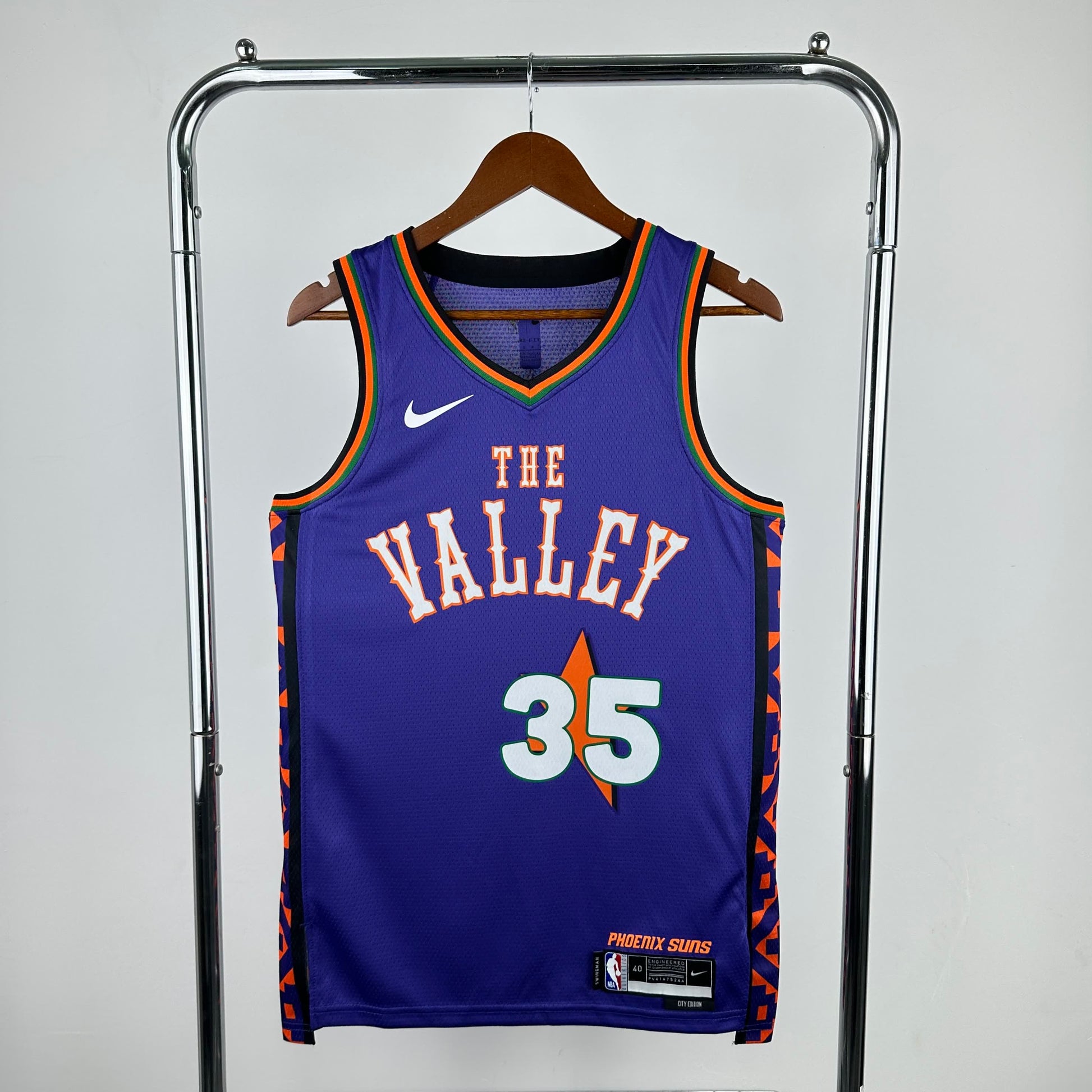 25th season Phoenix Suns City Edition 35 # Durant S-XXL