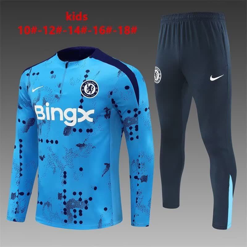 24/25 Kids # Chelsea Light Blue [Camouflage] Size 10-18