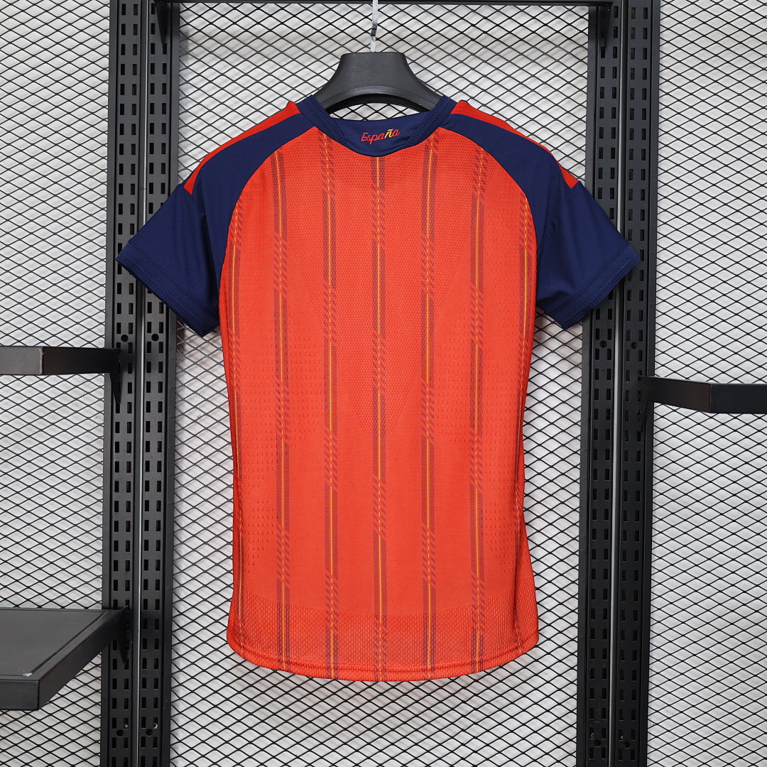 Women # Spain Home Player Edition Yupoo Soccer Jerseys S-XXL5