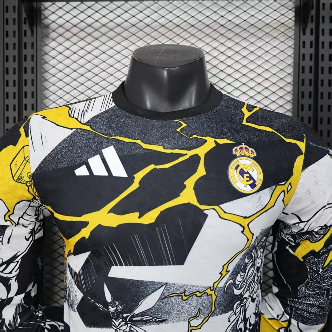 /26 Real Madrid Comic Edition Long Sleeve Player Edition S-3XL5