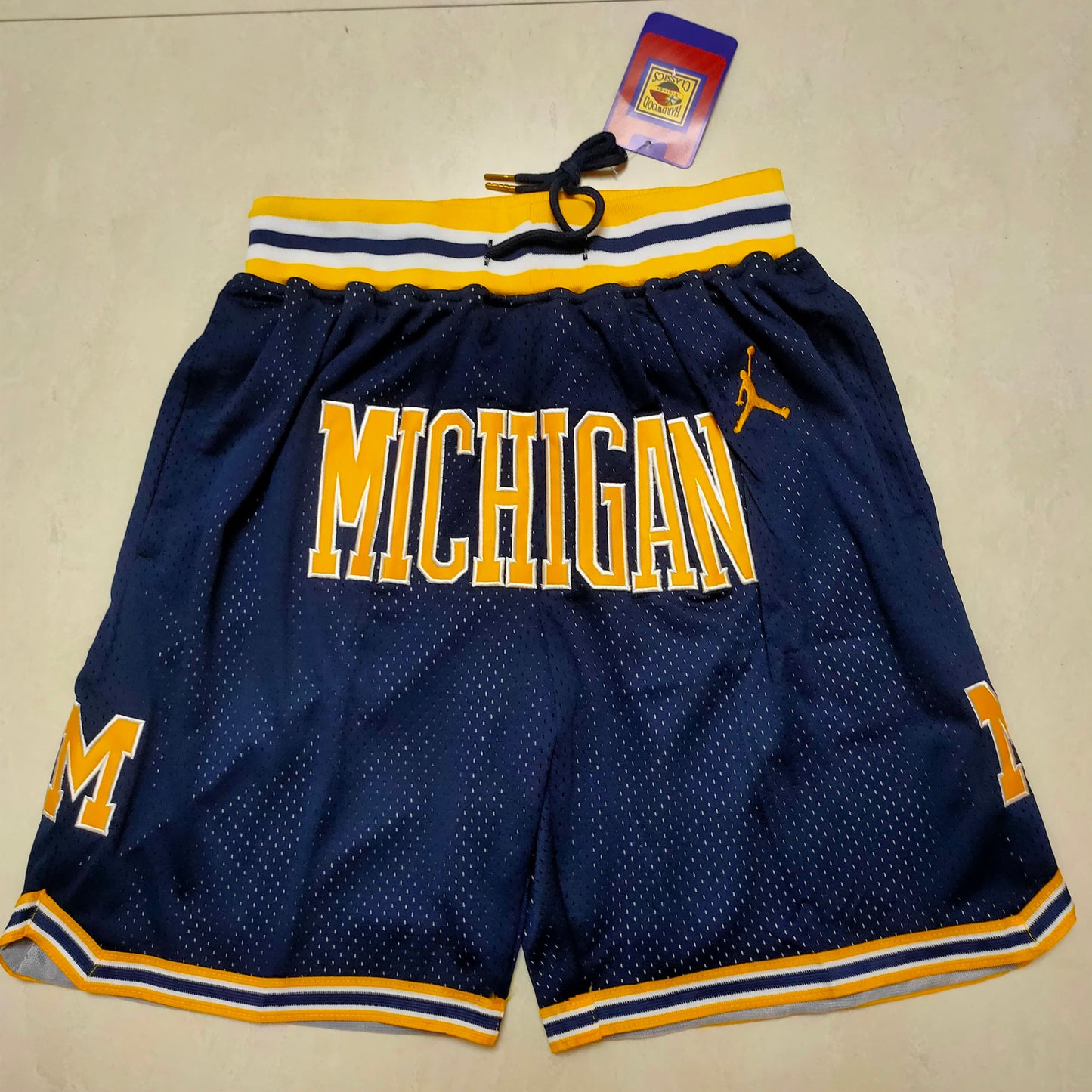 Michigan Deep Blue Pocket Shorts