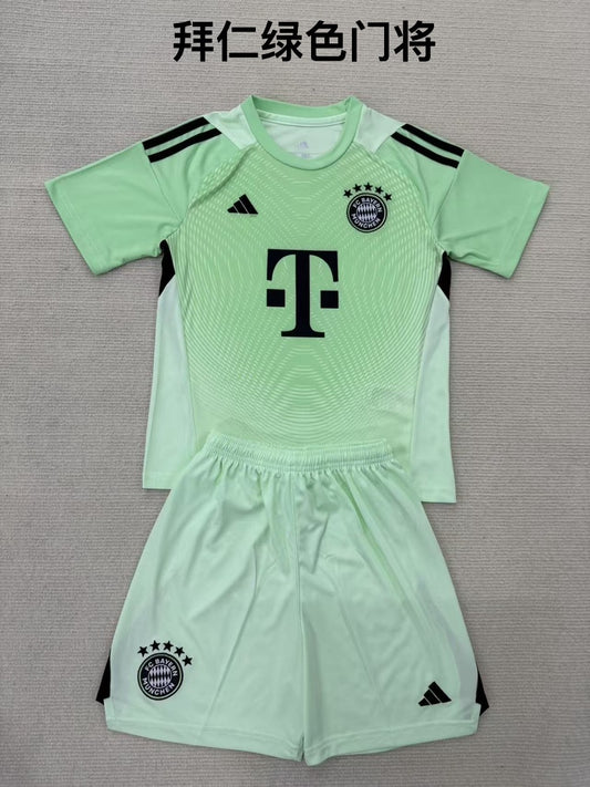 25/26 Bayern Green Goalkeeper[ Adults # Kids]