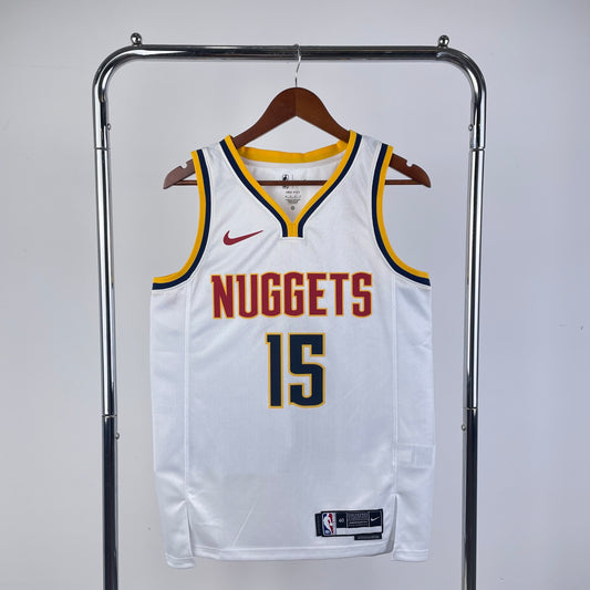23 Season Nuggets White 15 # Jokic