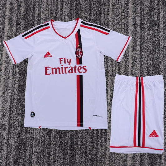 Retro Kids 2011/12 AC Milan away football Jesse&amp;Size16-28