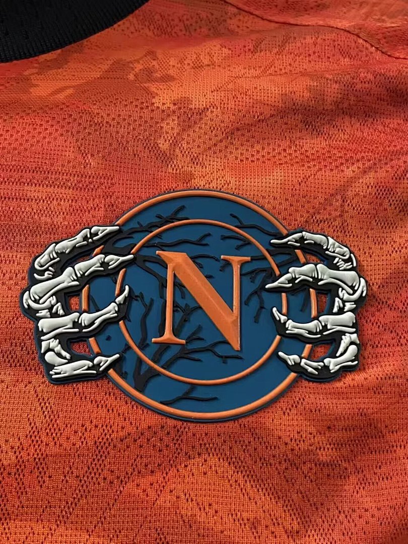 /26 Napoli Halloween Red Player version S-4XL3