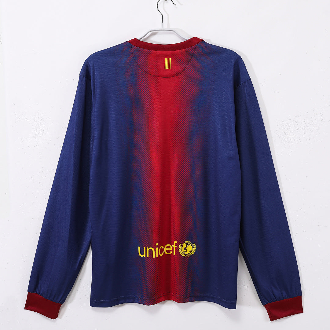 Retro 2012/13 Barcelona home long-sleeved shirt S-XXL6