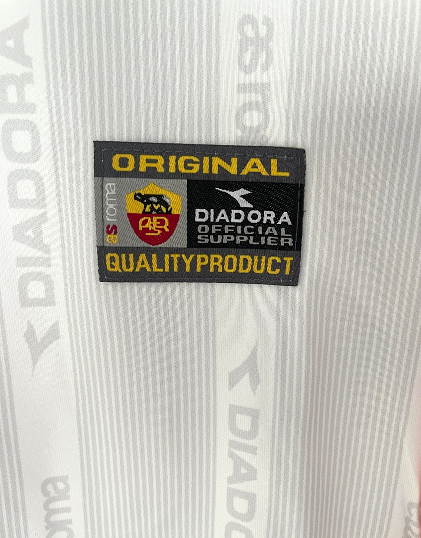 Retro 1999/00 Roma away long sleeved Yupoo Soccer Jerseys S-XXL5