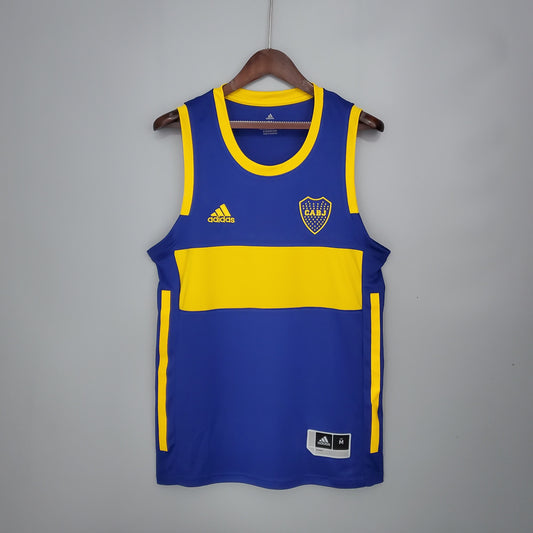 20/21 Boca Juniors basketball jersey home S-XXL