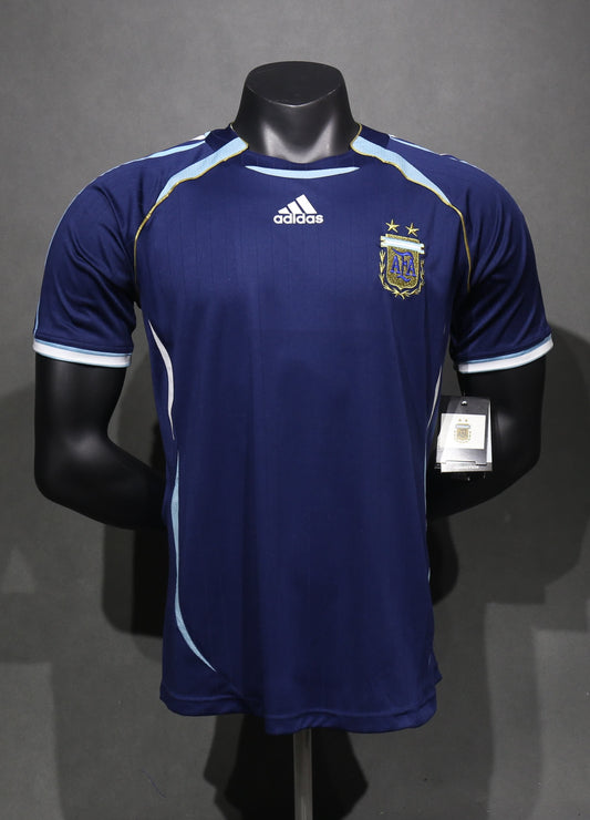 Retro 2006 World Cup Argentina away player version S-3XL