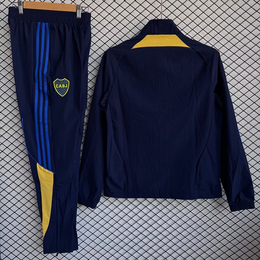 /26 Boca Juniors Blue Windbreaker Set S-XXL2