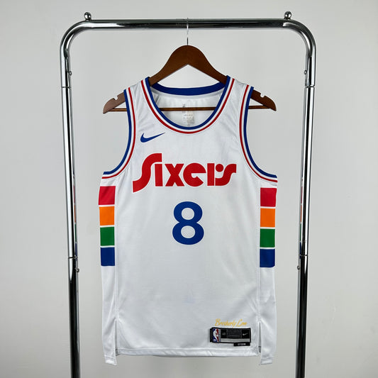Season 25 76ers City Edition 8#GEORGE S-XXL