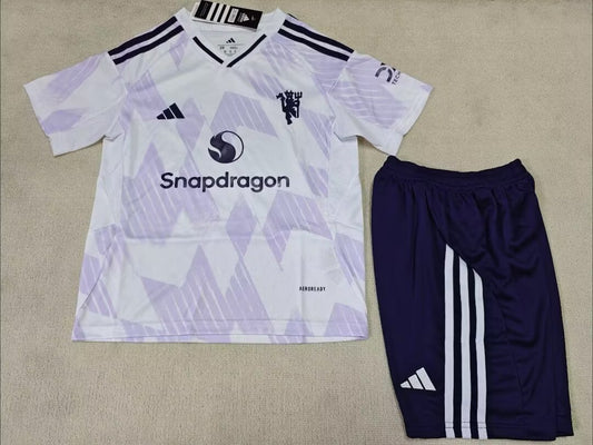 25/26 Kids Manchester United away Size 16~30