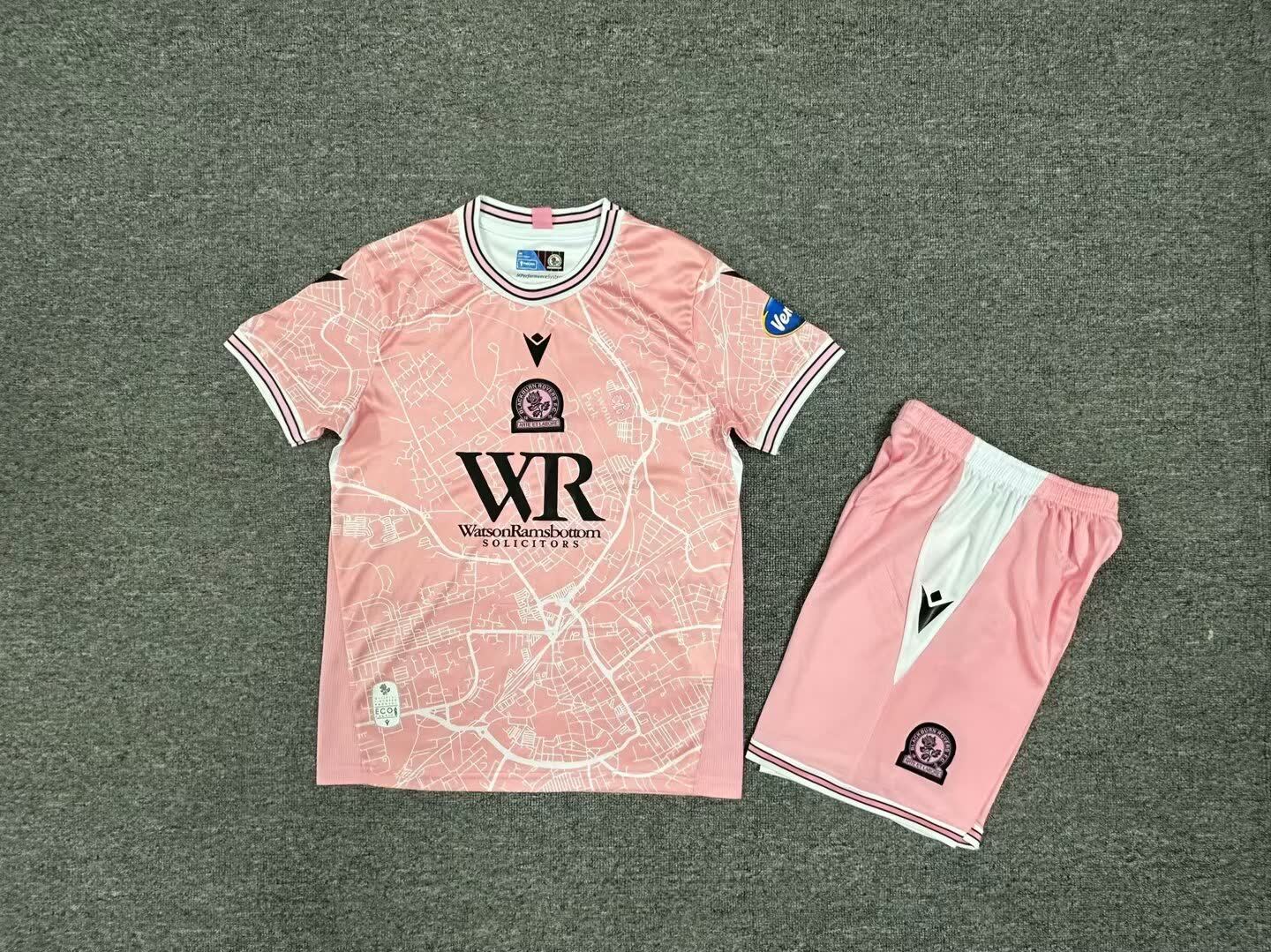 24/25 Kids Blackburn Second away Size: 16-28