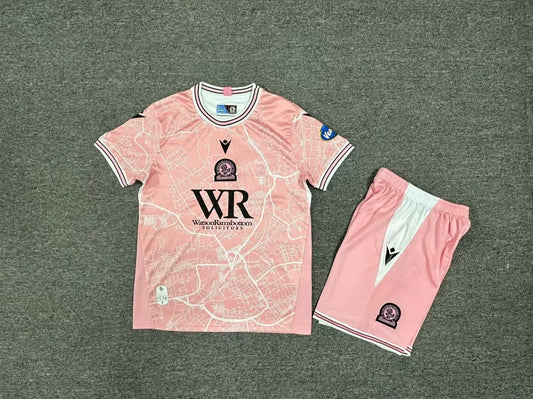 24/25 Kids Blackburn Second away Size: 16-28