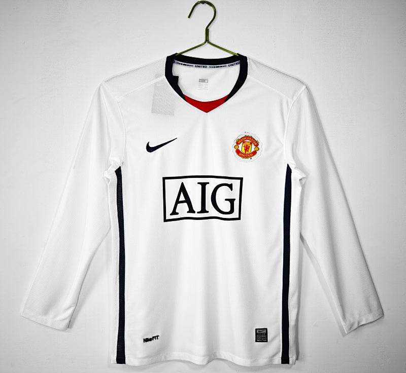 Retro 2008/09 Manchester United away long sleeved S-XXL6