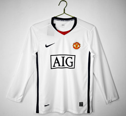 Retro 2008/09 Manchester United away long sleeved S-XXL6