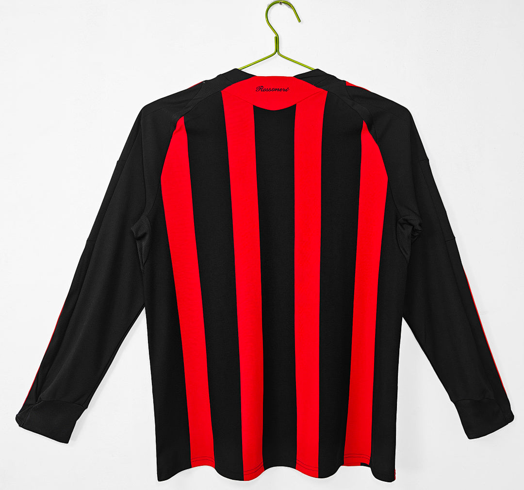 Retro 2008/09 AC Milan home long sleeved S-XXL7