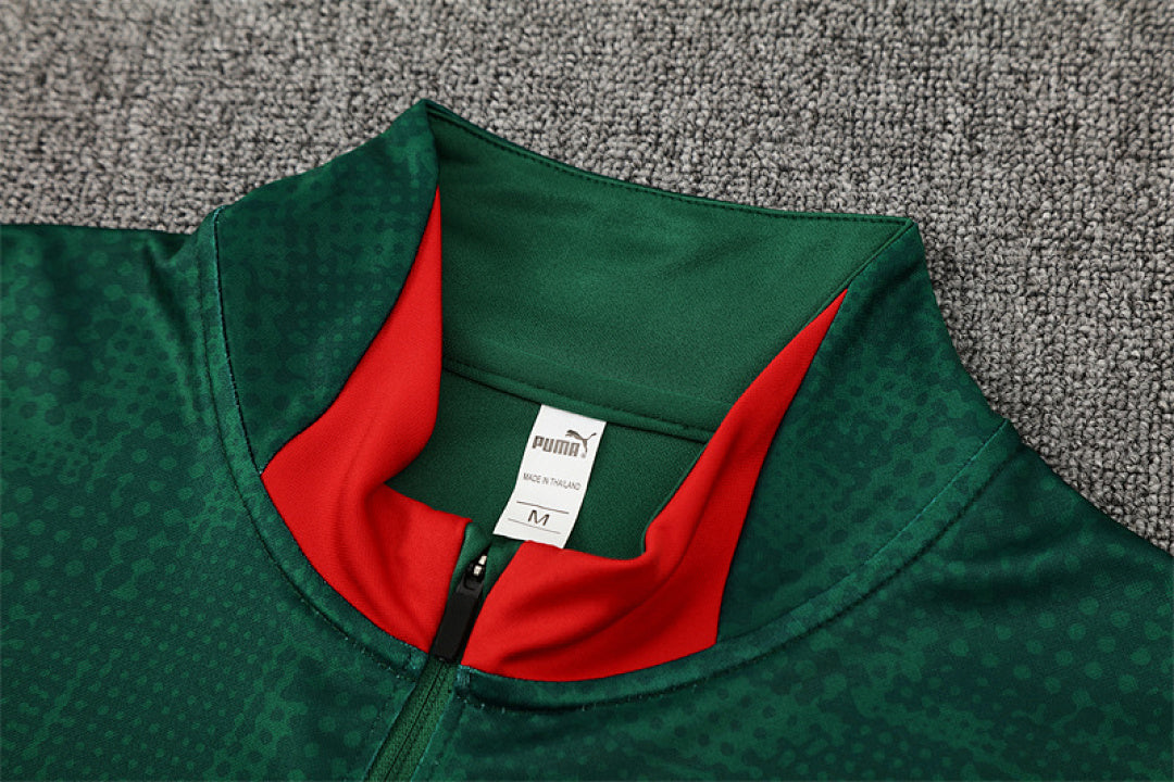 /26 AC Milan Green Half Pull Training Suit (Adults&amp;Kids)7