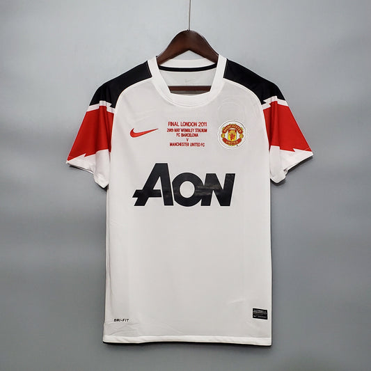 Retro 10/11 Manchester United in the Champions League version away S-XXL