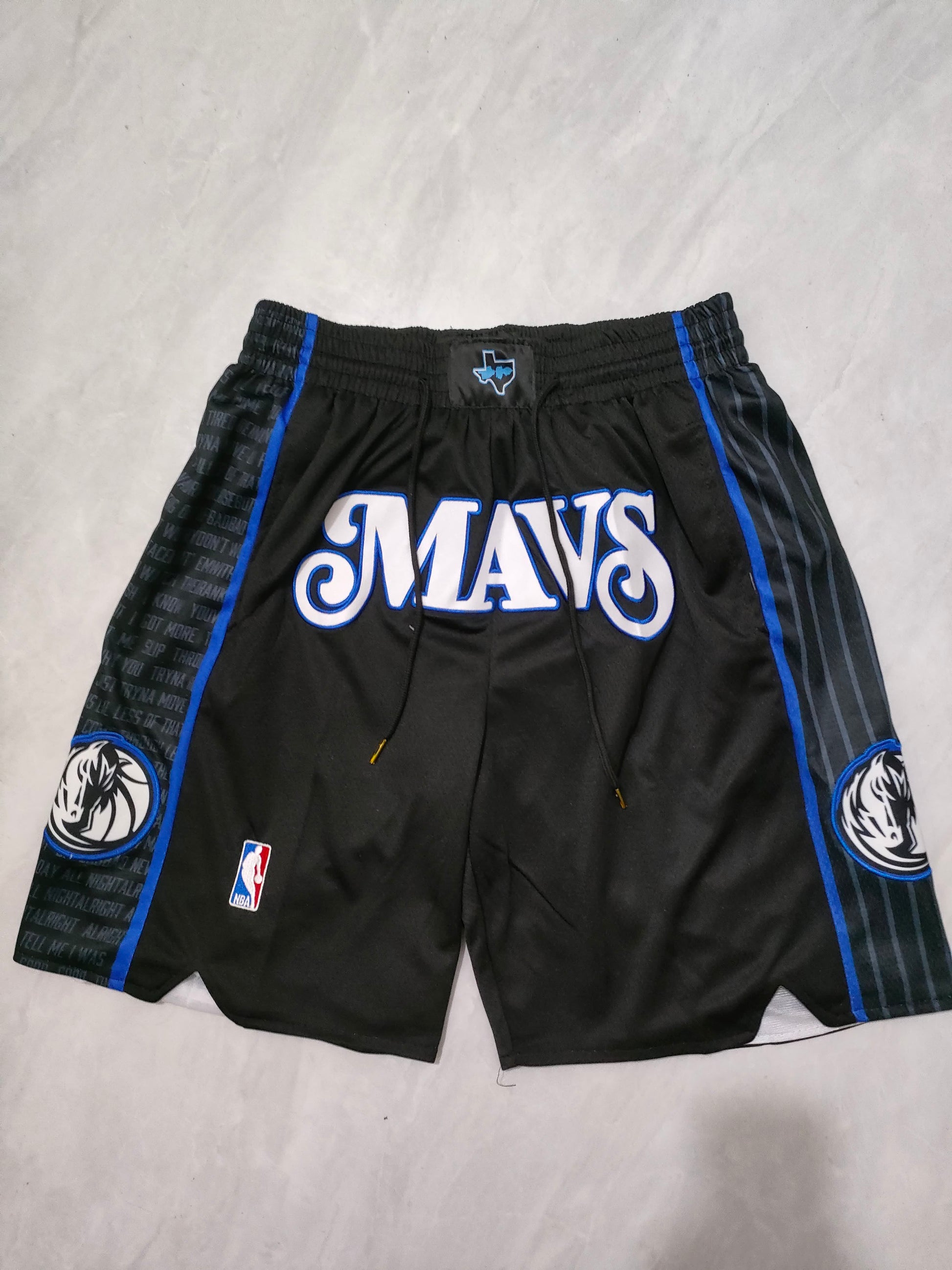 NBA Little Cow Black 24 City Edition Pocket Shorts